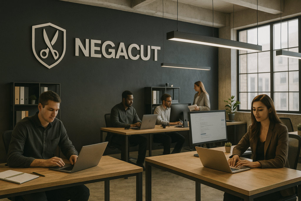 Negacut team working on personal injury law firm reputation 24/7